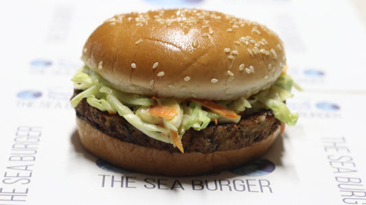 Plant-based vegan Sea Burgers